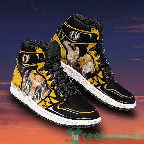denki kaminari custom my hero academia anime air jordan hightop shoes 4 G4CAZ 600x600px Denki Kaminari Custom My Hero Academia Anime Air Jordan Hightop Shoes