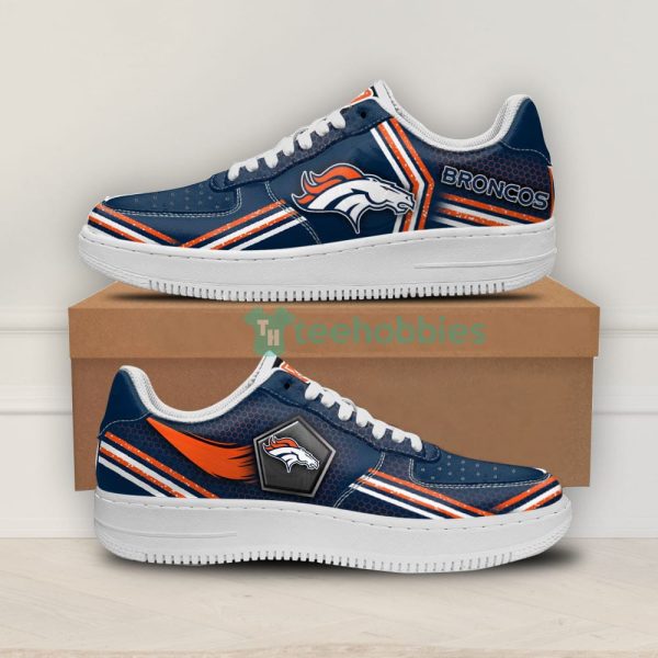 denver broncos logo and striped style air force shoes for fans 1 F37Ff 600x600px Denver Broncos Logo And Striped Style Air Force Shoes For Fans