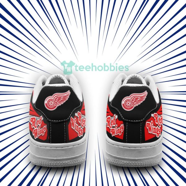 detroit red wings custom ball air force shoes for fans 3 hApml 600x600px Detroit Red Wings Custom Ball Air Force Shoes For Fans