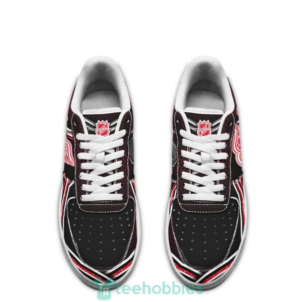 detroit red wings logo and striped style air force shoes for fans 2 lGbT9 600x600px Detroit Red Wings Logo And Striped Style Air Force Shoes For Fans