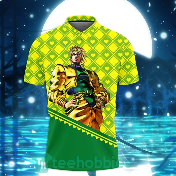 dio brando jjba custom anime polo shirt for men and women 2 2G7YJ 600x600px Dio Brando JJBA Custom Anime Polo Shirt For Men And Women