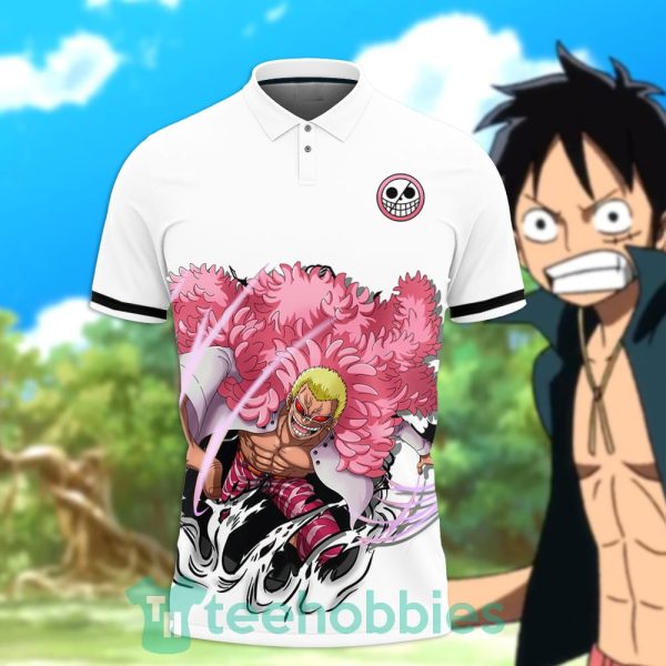 donquixote doflamingo polo shirt custom anime one piece for anime fans 2 T1U6I 600x600px Donquixote Doflamingo Polo Shirt Custom Anime One Piece For Anime Fans