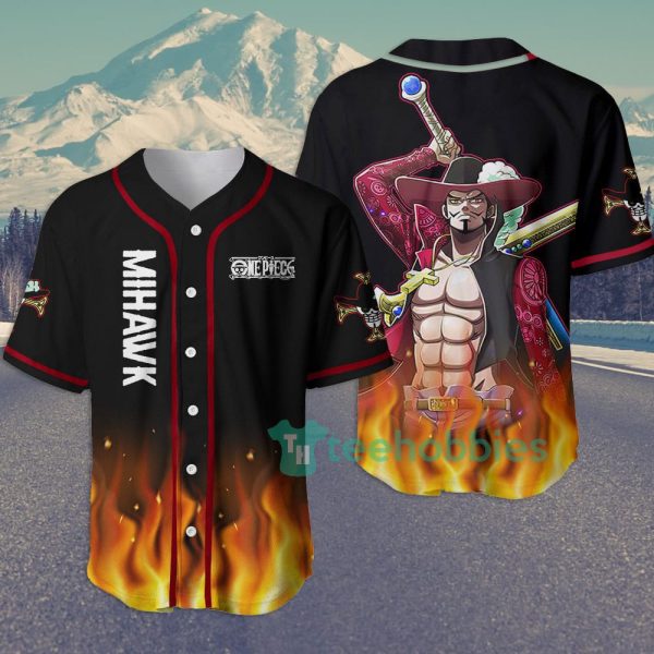 dracule mihawk custom op anime jersey baseball shirt for fans 1 3cGE2 600x600px Dracule Mihawk Custom OP Anime Jersey Baseball Shirt For Fans