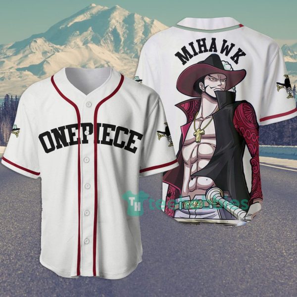 dracule mihawk one piece custom anime jersey baseball shirt for fans 1 HcOED 600x600px Dracule Mihawk One Piece Custom Anime Jersey Baseball Shirt For Fans
