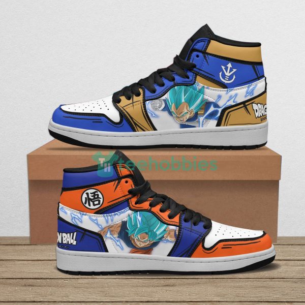 dragon ball z vegeta vs goku anime air jordan hightop shoes 1 cIyFj 600x600px Dragon Ball Z Vegeta vs Goku Anime Air Jordan Hightop Shoes