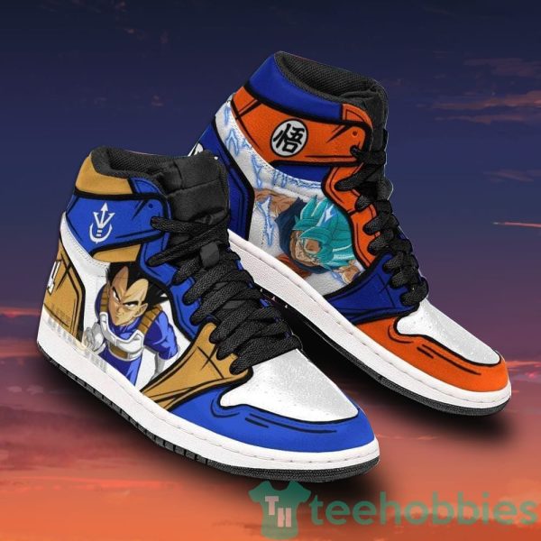 dragon ball z vegeta vs goku anime air jordan hightop shoes 2 DN36i 600x600px Dragon Ball Z Vegeta vs Goku Anime Air Jordan Hightop Shoes