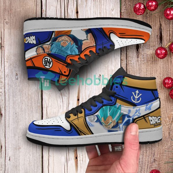 dragon ball z vegeta vs goku anime air jordan hightop shoes 4 5kNRt 600x600px Dragon Ball Z Vegeta vs Goku Anime Air Jordan Hightop Shoes