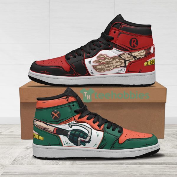 eijiro x katsuki anime my hero academia air jordan hightop shoes 1 JLZAp 600x600px Eijiro x Katsuki Anime My Hero Academia Air Jordan Hightop Shoes