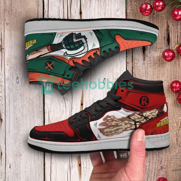 eijiro x katsuki anime my hero academia air jordan hightop shoes 3 fbDGK 600x600px Eijiro x Katsuki Anime My Hero Academia Air Jordan Hightop Shoes