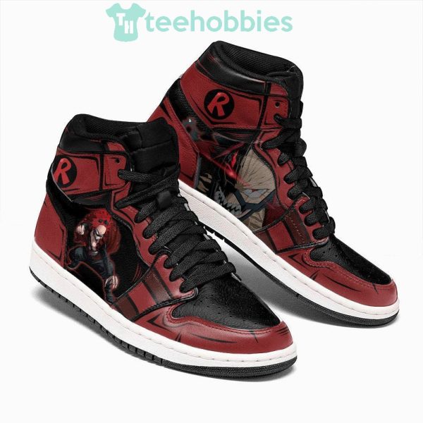 eijirou kirishima red riot custom anime my hero academia air jordan hightop shoes 2 YWWrr 600x600px Eijirou Kirishima Red Riot Custom Anime My Hero Academia Air Jordan Hightop Shoes