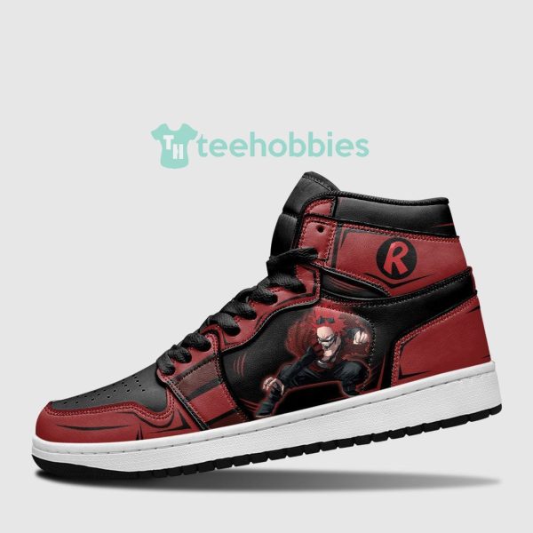 eijirou kirishima red riot custom anime my hero academia air jordan hightop shoes 3 YHmq9 600x600px Eijirou Kirishima Red Riot Custom Anime My Hero Academia Air Jordan Hightop Shoes