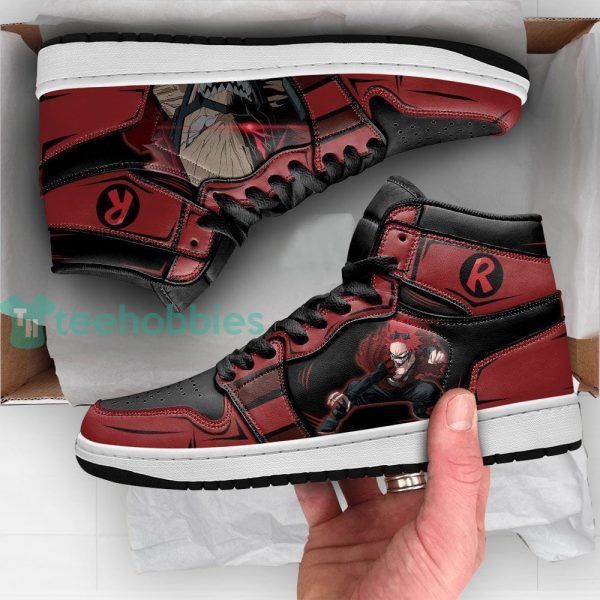 eijirou kirishima red riot custom anime my hero academia air jordan hightop shoes 4 GsHO8 600x600px Eijirou Kirishima Red Riot Custom Anime My Hero Academia Air Jordan Hightop Shoes