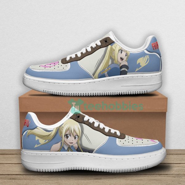 fairy tail lucy heartfilia custom anime air force shoes 1 wm2dT 600x600px Fairy Tail Lucy Heartfilia Custom Anime Air Force Shoes