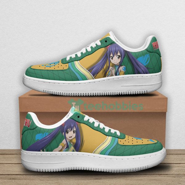 fairy tail wendy marvell custom anime air force shoes 1 1yZWS 600x600px Fairy Tail Wendy Marvell Custom Anime Air Force Shoes