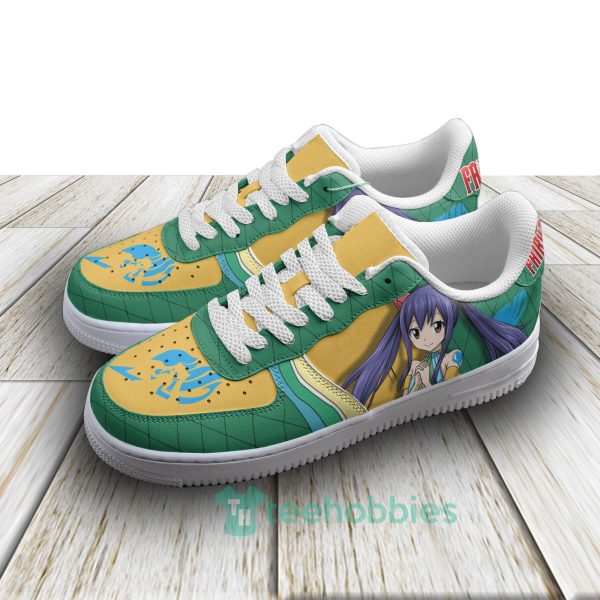 fairy tail wendy marvell custom anime air force shoes 2 FaGUJ 600x600px Fairy Tail Wendy Marvell Custom Anime Air Force Shoes