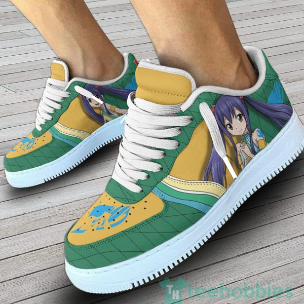 fairy tail wendy marvell custom anime air force shoes 4 7UqbH 600x600px Fairy Tail Wendy Marvell Custom Anime Air Force Shoes