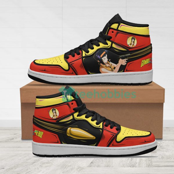 faye valentine shoes custom cowboy bebop anime air jordan hightop shoes 1 ckxR9 600x600px Faye Valentine Shoes Custom Cowboy Bebop Anime Air Jordan Hightop Shoes