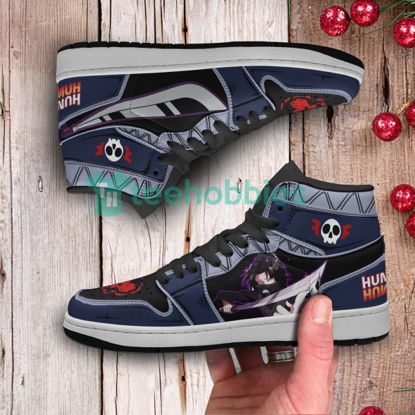 feitan portor shoes custom hunter x hunter anime air jordan hightop shoes 3 2kifL 600x600px Feitan Portor Shoes Custom Hunter x Hunter Anime Air Jordan Hightop Shoes