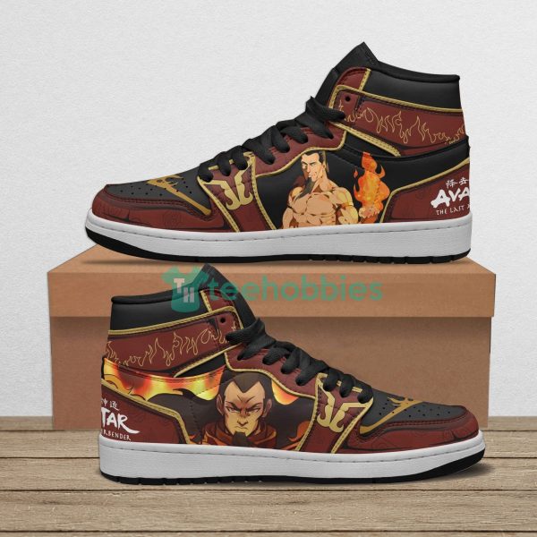 firelord ozai custom avatar the last airbender anime air jordan hightop shoes 1 WofsU 600x600px Firelord Ozai Custom Avatar The Last Airbender Anime Air Jordan Hightop Shoes