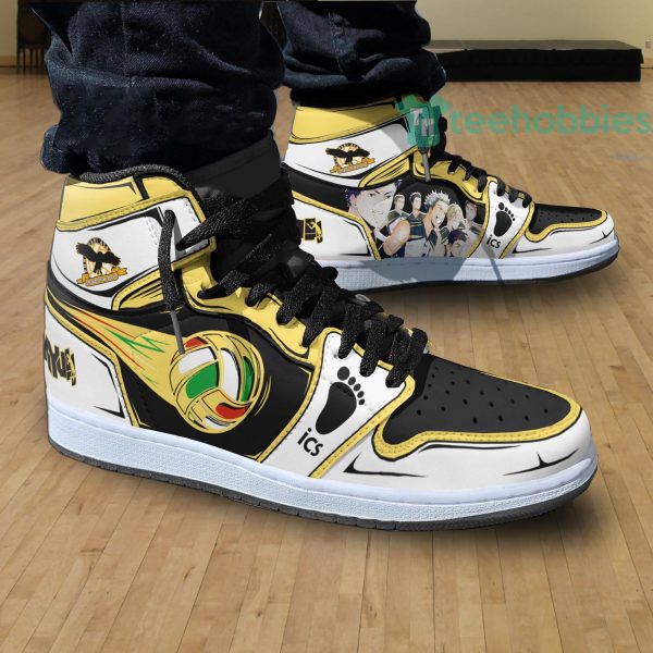 fukurodani academy libero custom haikyuu anime air jordan hightop shoes 4 P516Z 600x600px Fukurodani Academy Libero Custom Haikyuu Anime Air Jordan Hightop Shoes