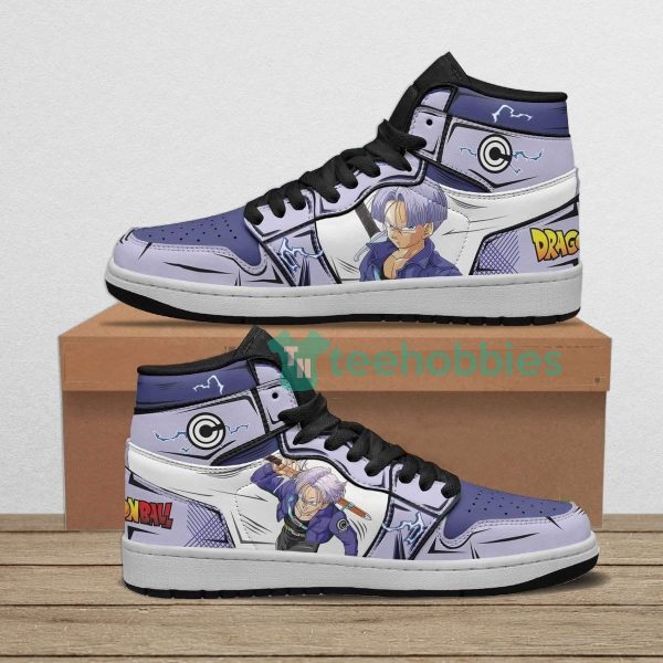 future trunks custom dragon ball anime air jordan hightop shoes 1 w5jEJ 600x600px Future Trunks Custom Dragon Ball Anime Air Jordan Hightop Shoes