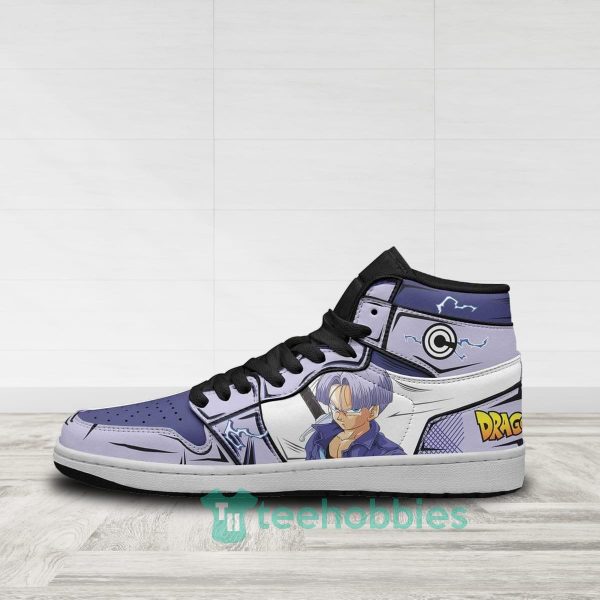 future trunks custom dragon ball anime air jordan hightop shoes 2 LYur4 600x600px Future Trunks Custom Dragon Ball Anime Air Jordan Hightop Shoes