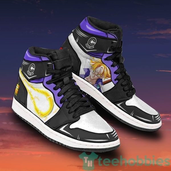 future trunks custom dragon ball super anime air jordan hightop shoes 3 o0086 600x600px Future Trunks Custom Dragon Ball Super Anime Air Jordan Hightop Shoes