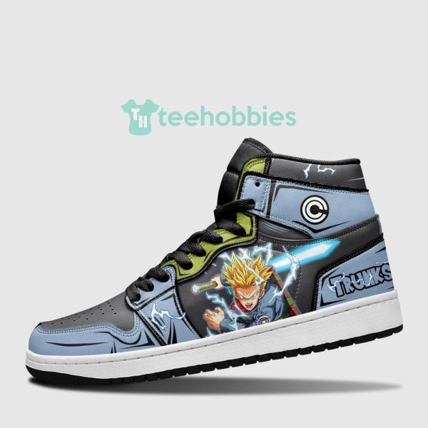 future trunks sneakers dragon ball custom air jordan hightop shoes 4 2JWMP 600x600px Future Trunks Sneakers Dragon Ball Custom Air Jordan Hightop Shoes