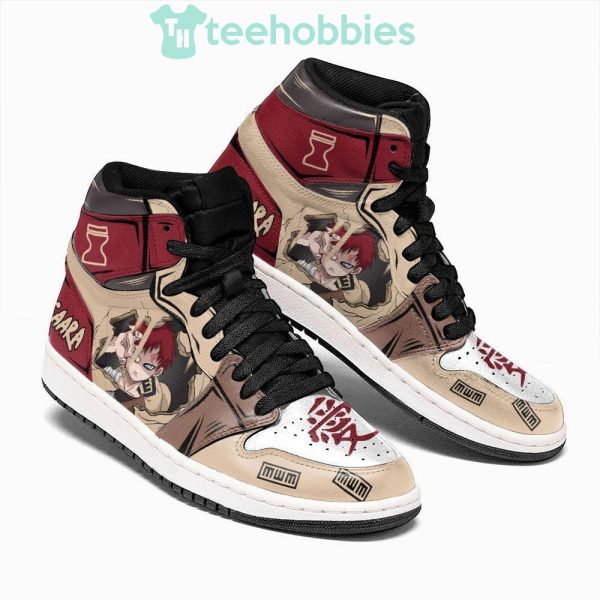 gaara of the sand sneakers naruto anime custom air jordan hightop shoes 2 dOPtI 600x600px Gaara Of The Sand Sneakers Naruto Anime Custom Air Jordan Hightop Shoes