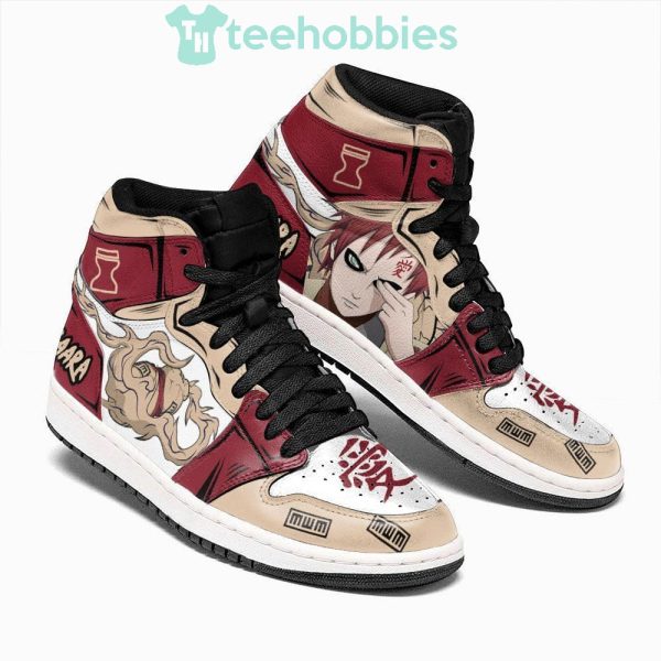 gaara sand gourd sneakers custom naruto anime air jordan hightop shoes for fans 1 MDqq7 600x600px Gaara Sand Gourd Sneakers Custom Naruto Anime Air Jordan Hightop Shoes For Fans