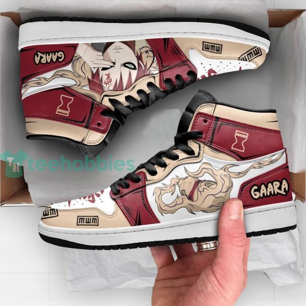 gaara sand gourd sneakers custom naruto anime air jordan hightop shoes for fans 4 1PRlK 600x600px Gaara Sand Gourd Sneakers Custom Naruto Anime Air Jordan Hightop Shoes For Fans