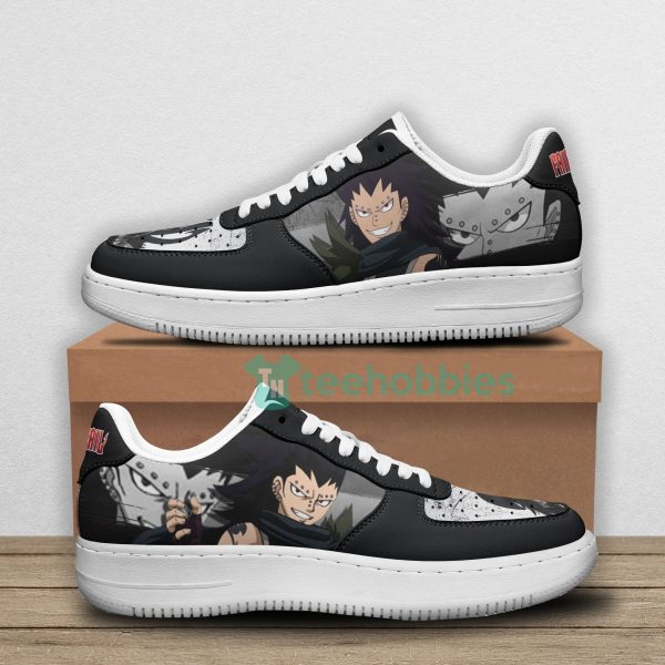 gajeel redfox custom fairy tail anime air force shoes 1 lrHoe 600x600px Gajeel Redfox Custom Fairy Tail Anime Air Force Shoes