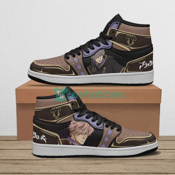 gauche adlai custom black clover anime air jordan hightop shoes 1 ZeH7x 600x600px Gauche Adlai Custom Black Clover Anime Air Jordan Hightop Shoes