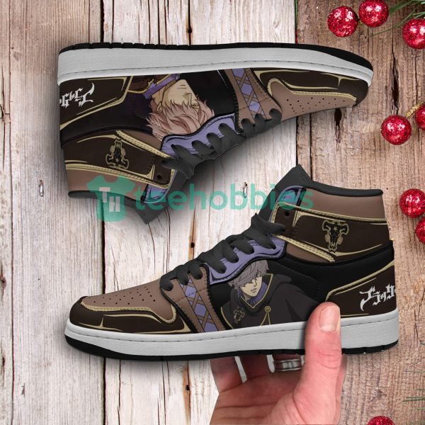gauche adlai custom black clover anime air jordan hightop shoes 2 oDvvD 600x600px Gauche Adlai Custom Black Clover Anime Air Jordan Hightop Shoes