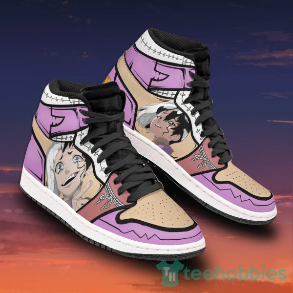 gen asagiri custom dr. stone anime air jordan hightop shoes 2 og0QB 600x600px Gen Asagiri Custom Dr. Stone Anime Air Jordan Hightop Shoes