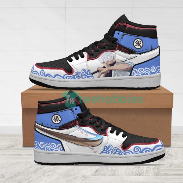 gintoki sakata gintama custom anime air jordan hightop shoes 1 OqU8R 600x600px Gintoki Sakata Gintama Custom Anime Air Jordan Hightop Shoes