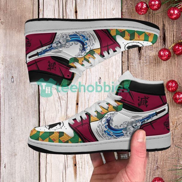 giyu tomioka anime custom demon slayers air jordan hightop shoes 4 LDvNb 600x600px Giyu Tomioka Anime Custom Demon Slayers Air Jordan Hightop Shoes