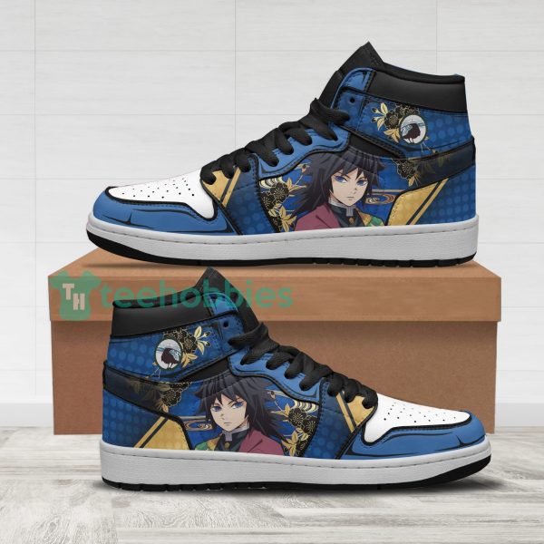 giyu tomioka custom demon slayer air jordan hightop shoes 1 KA3wk 600x600px Giyu Tomioka Custom Demon Slayer Air Jordan Hightop Shoes