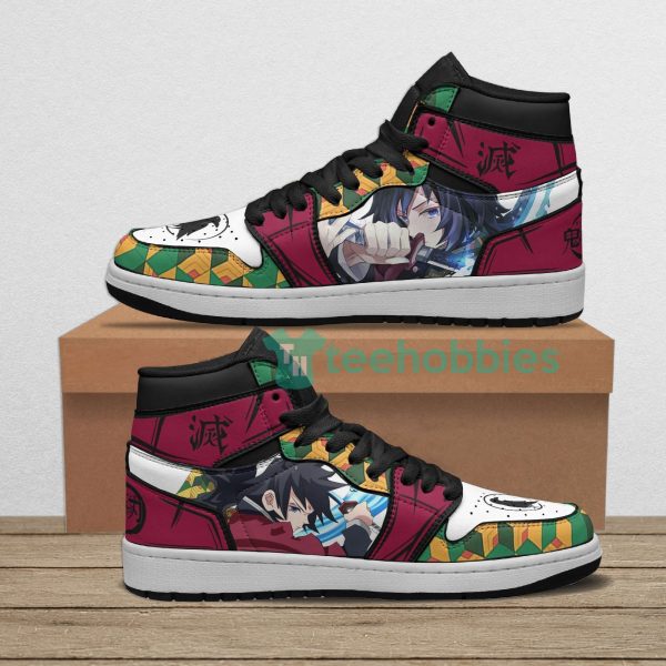 giyuu shoes kimetsu no yaiba tomioka anime air jordan hightop shoes 1 N6bAc 600x600px Giyuu Shoes Kimetsu No Yaiba Tomioka Anime Air Jordan Hightop Shoes