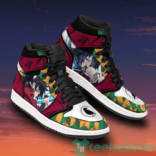giyuu shoes kimetsu no yaiba tomioka anime air jordan hightop shoes 2 AOLUi 600x600px Giyuu Shoes Kimetsu No Yaiba Tomioka Anime Air Jordan Hightop Shoes