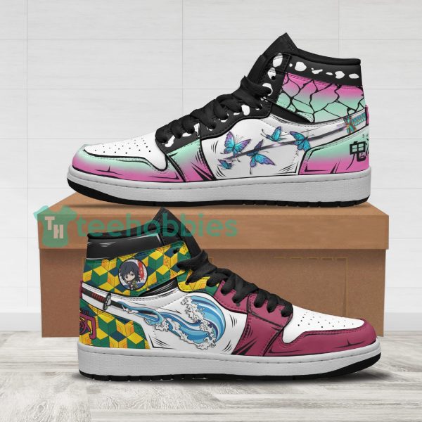 giyuu x shinobu demon slayer sword custom air jordan hightop shoes 1 MERNP 600x600px Giyuu x Shinobu Demon Slayer Sword Custom Air Jordan Hightop Shoes