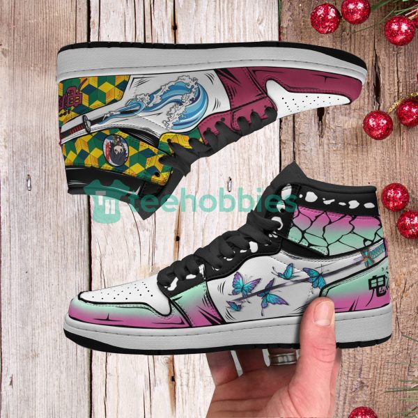 giyuu x shinobu demon slayer sword custom air jordan hightop shoes 4 zWf4D 600x600px Giyuu x Shinobu Demon Slayer Sword Custom Air Jordan Hightop Shoes