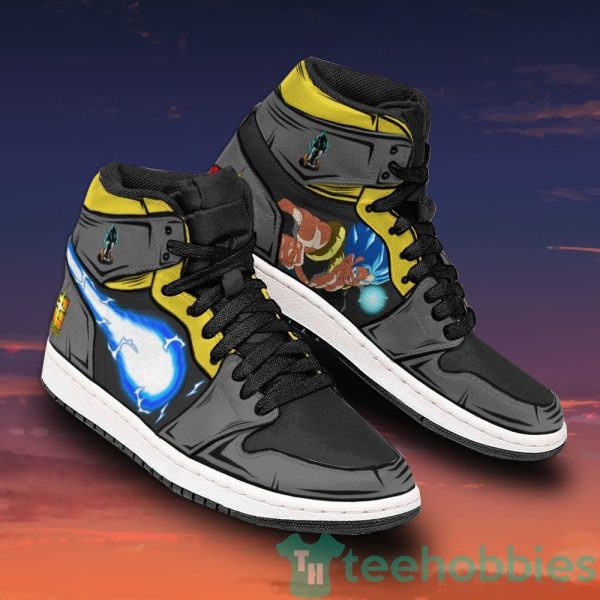 gogeta custom dragon ball super anime air jordan hightop shoes 2 Ag9I6 600x600px Gogeta Custom Dragon Ball Super Anime Air Jordan Hightop Shoes