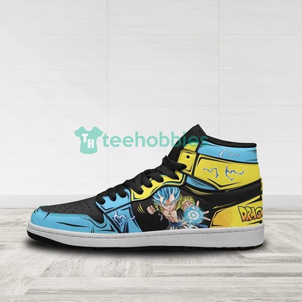 gogeta super saiyan blue custom anime dragon ball air jordan hightop shoes 3 8pRxK 600x600px Gogeta Super Saiyan Blue Custom Anime Dragon Ball Air Jordan Hightop Shoes