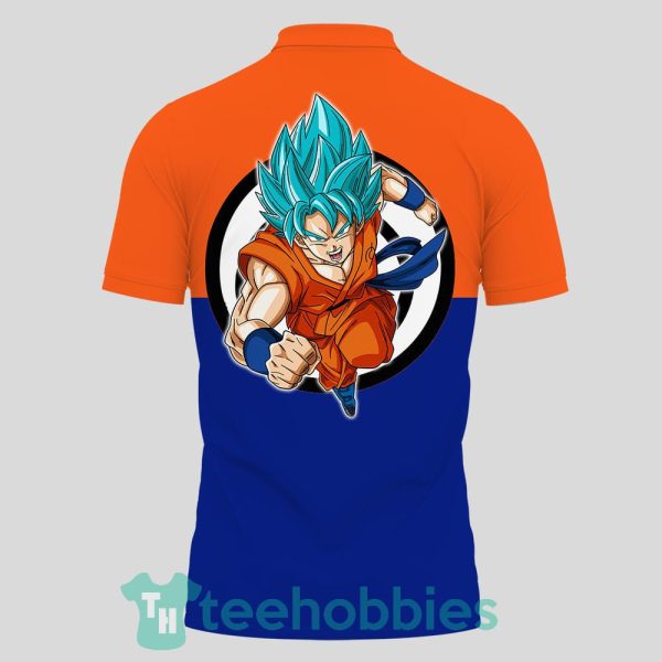goku blue dragon ball custom anime polo shirt for fans 3 deuKP 600x600px Goku Blue Dragon Ball Custom Anime Polo Shirt For Fans