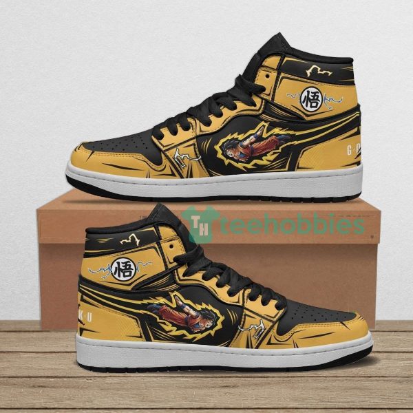 goku classic custom dragon ball anime air jordan hightop shoes 1 pInes 600x600px Goku Classic Custom Dragon Ball Anime Air Jordan Hightop Shoes