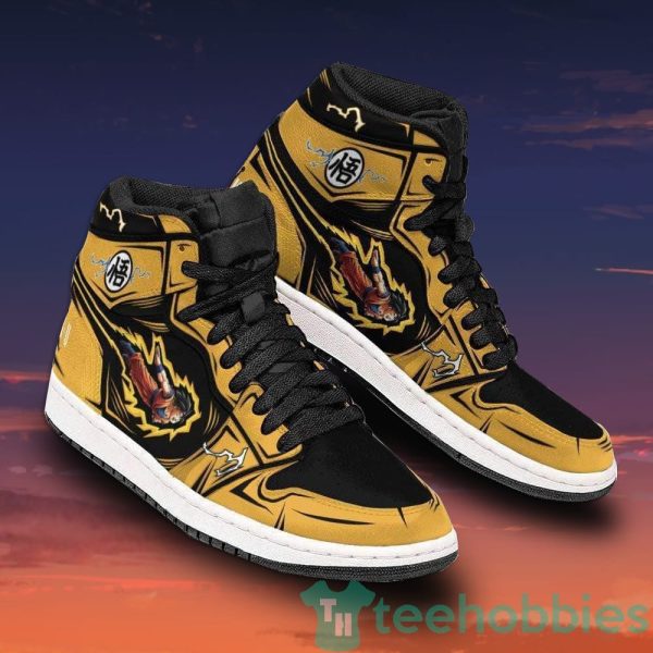 goku classic custom dragon ball anime air jordan hightop shoes 4 nwrKc 600x600px Goku Classic Custom Dragon Ball Anime Air Jordan Hightop Shoes