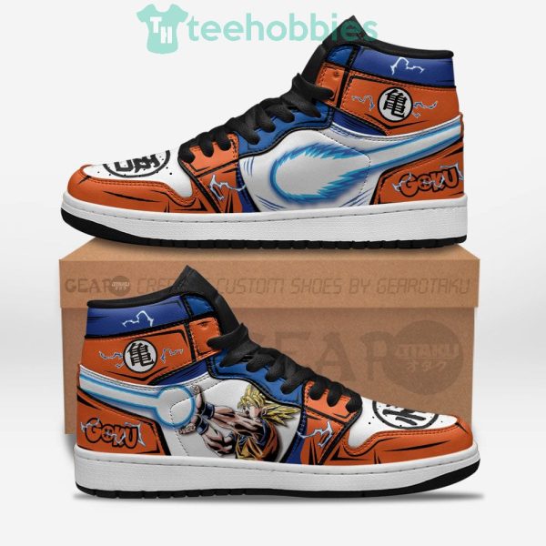 goku kamehameha dragon ball custom air jordan hightop shoes 1 T3oPg 600x600px Goku Kamehameha Dragon Ball Custom Air Jordan Hightop Shoes