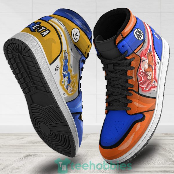 goku x vegeta custom dragon ball anime air hightop shoes 2 vTA70 600x600px Goku x Vegeta Custom Dragon Ball Anime Air Hightop Shoes