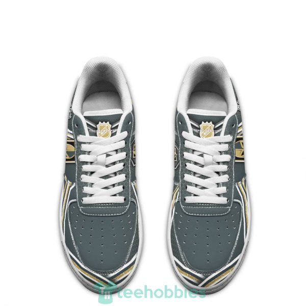 golden knights logo and striped style air force shoes for fans 2 ffrt3 600x600px Golden Knights Logo And Striped Style Air Force Shoes For Fans
